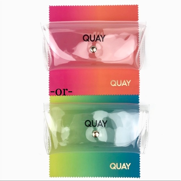 NWT Quay AFTER HOURS in sold out NAVY TORTOISE/SMOKE colorway w/ Gradient lenses - Picture 8 of 9